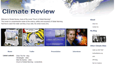 Desktop Screenshot of climatereview.net
